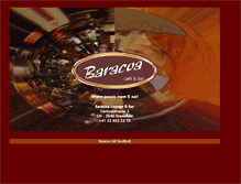 Tablet Screenshot of baracoa.ch